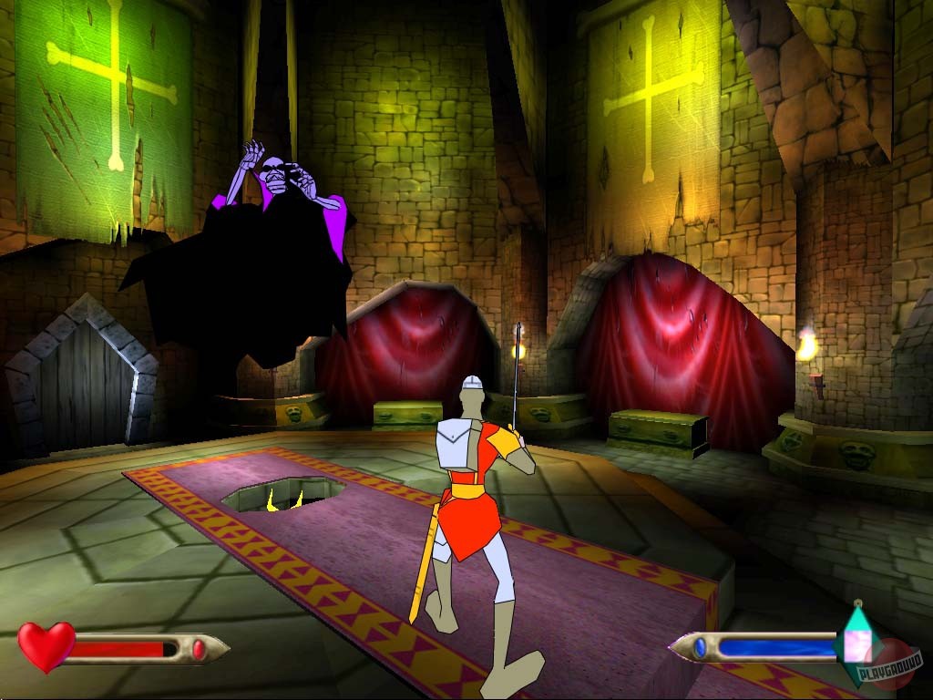 Скриншот из игры Dragon's Lair 3D - 1