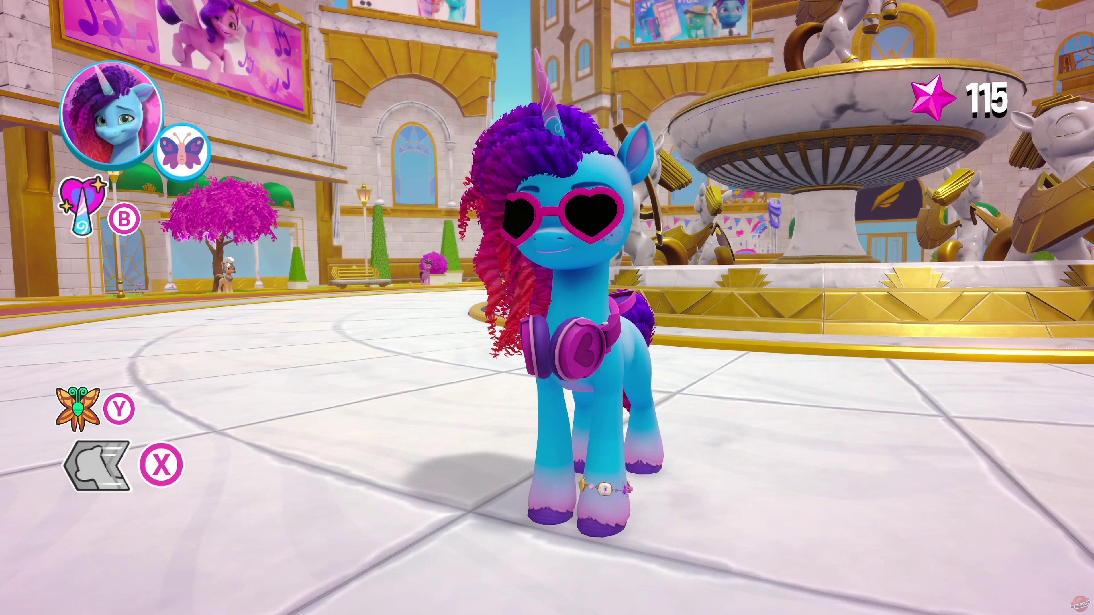 Скриншот из игры My Little Pony: A Zephyr Heights Mystery - 7