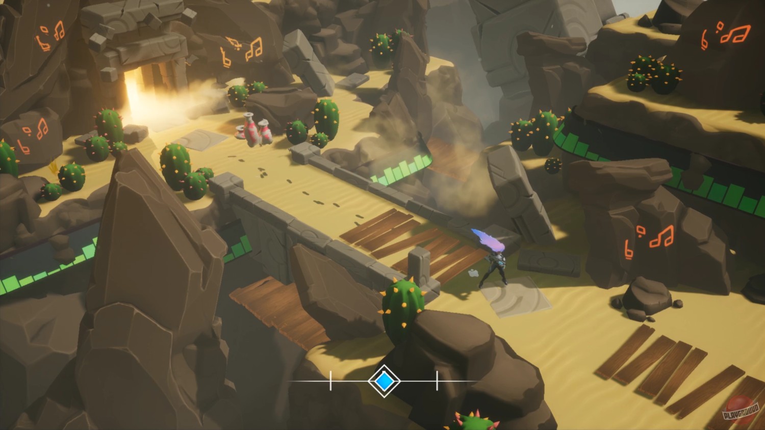 Скриншот из игры Soundfall - 5