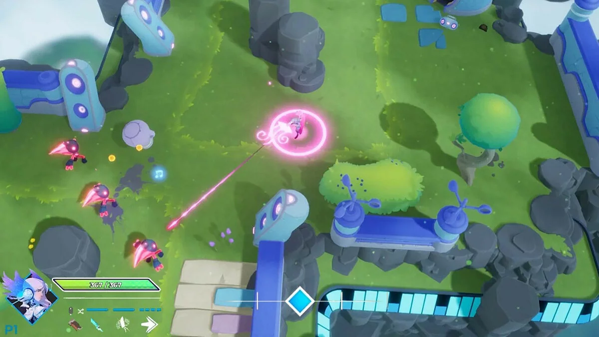 Скриншот из игры Soundfall - 11