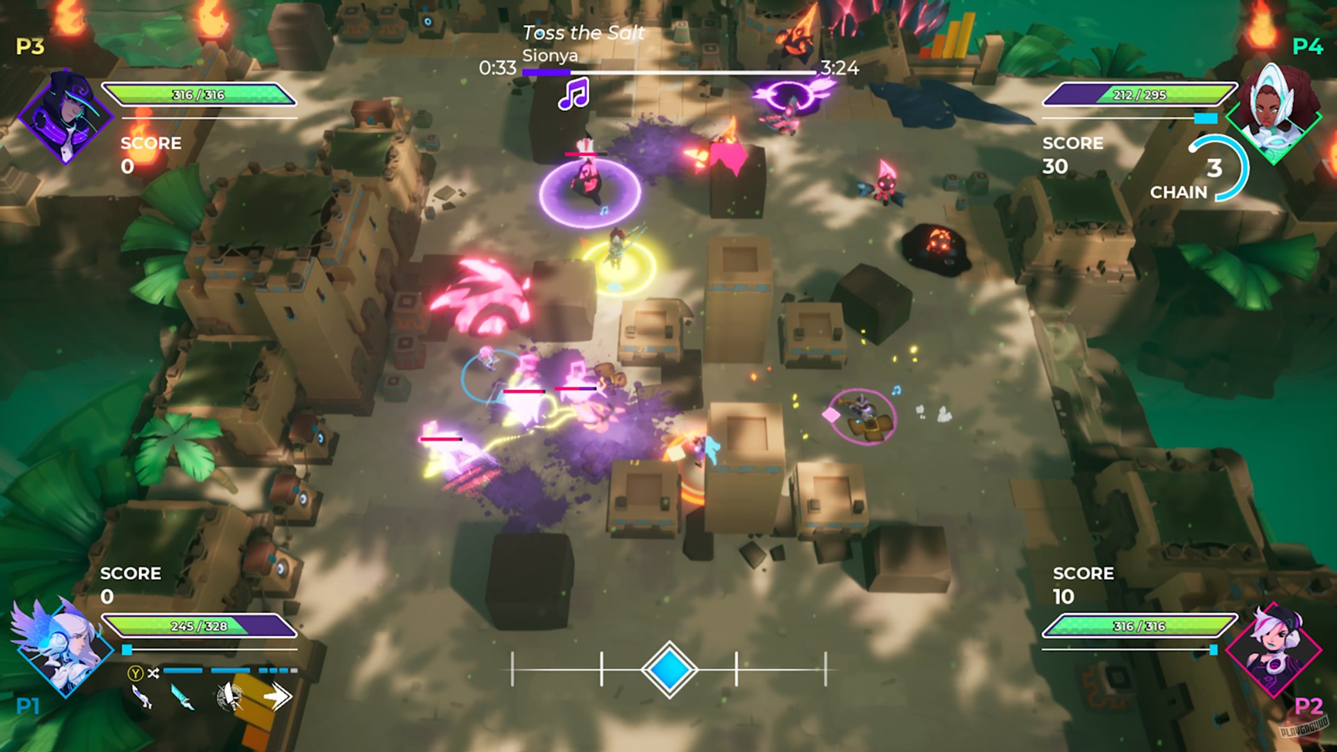 Скриншот из игры Soundfall - 21