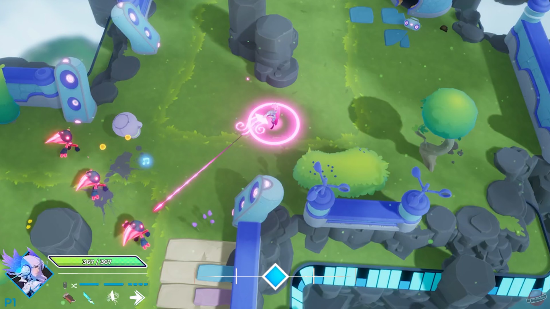 Скриншот из игры Soundfall - 30