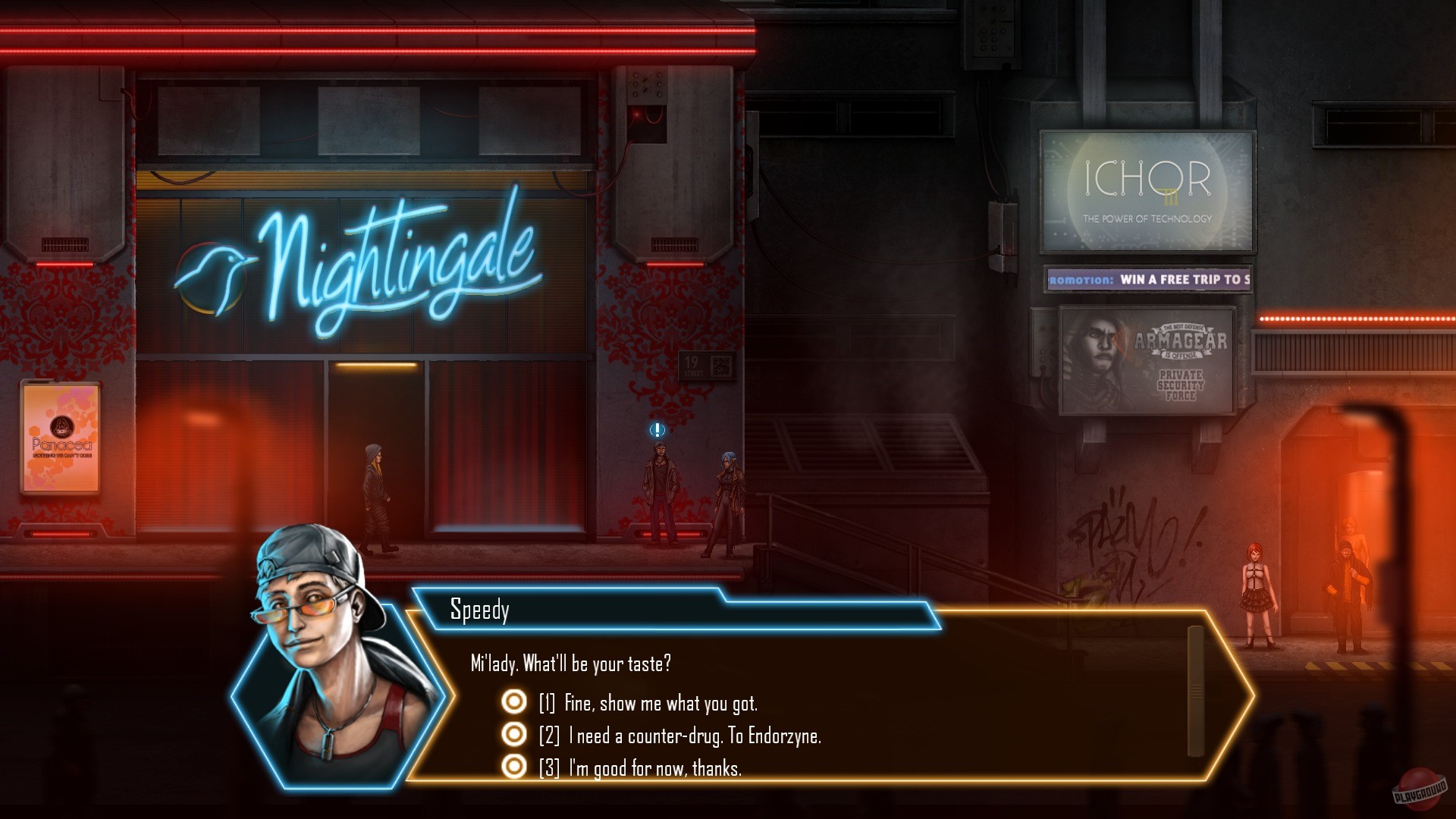 Скриншот из игры DEX - 12