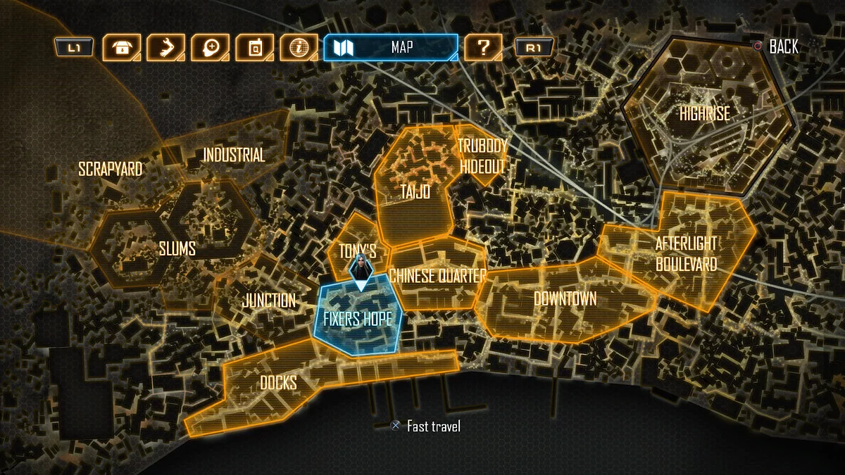 Скриншот из игры DEX - 28