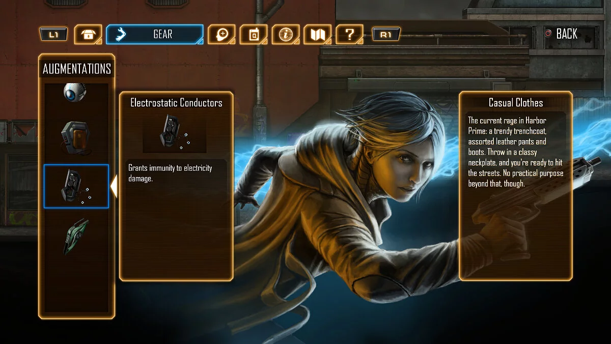 Скриншот из игры DEX - 23