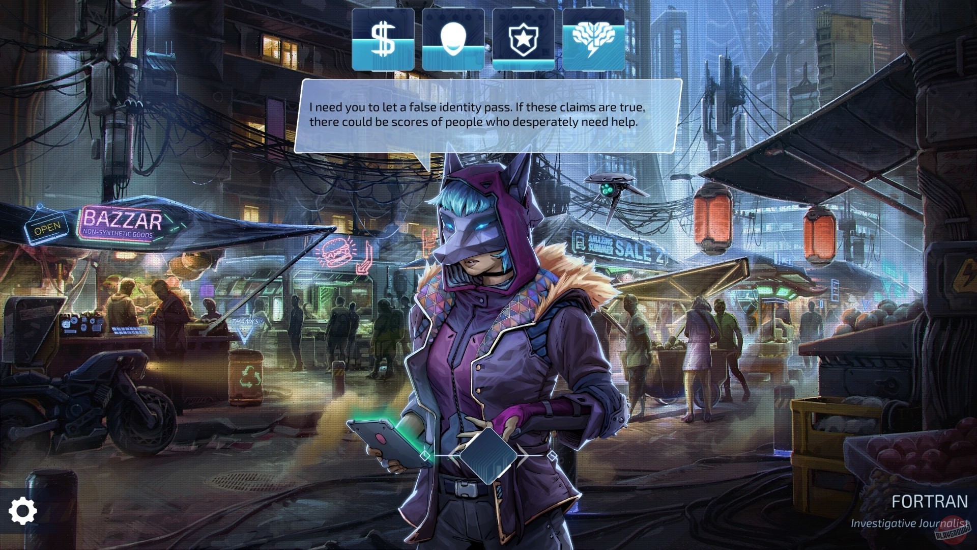 Скриншот из игры NeuroNet: Mendax Proxy - 7