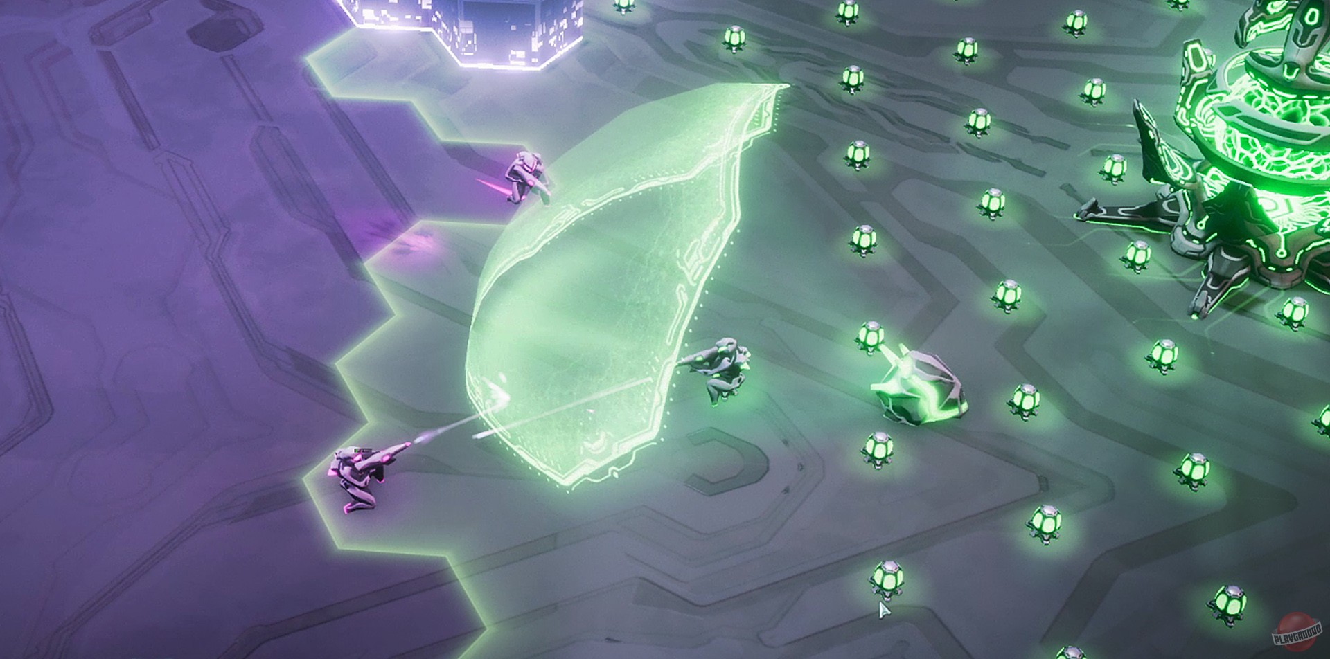 Скриншот из игры NeuroSlicers - 1