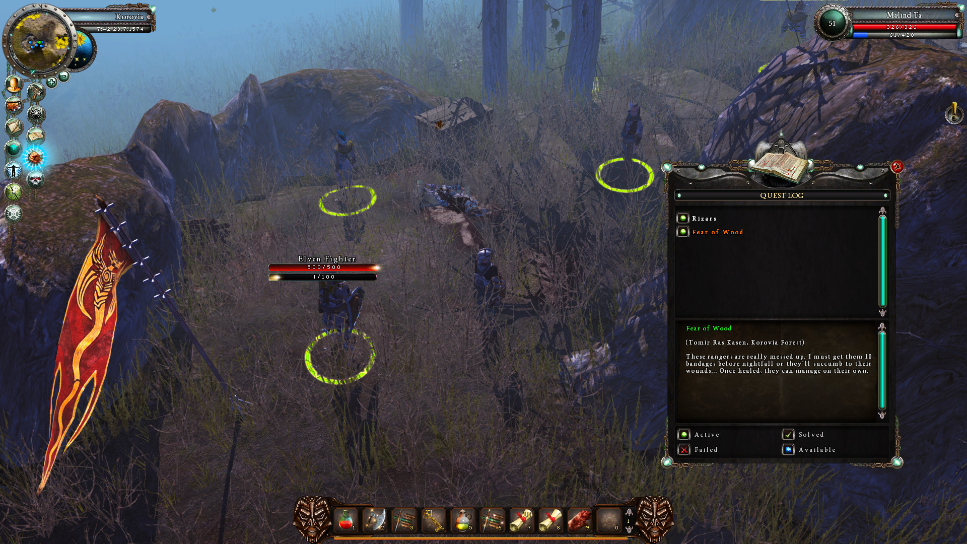 Скриншот из игры Legends of Dawn Reborn - 44