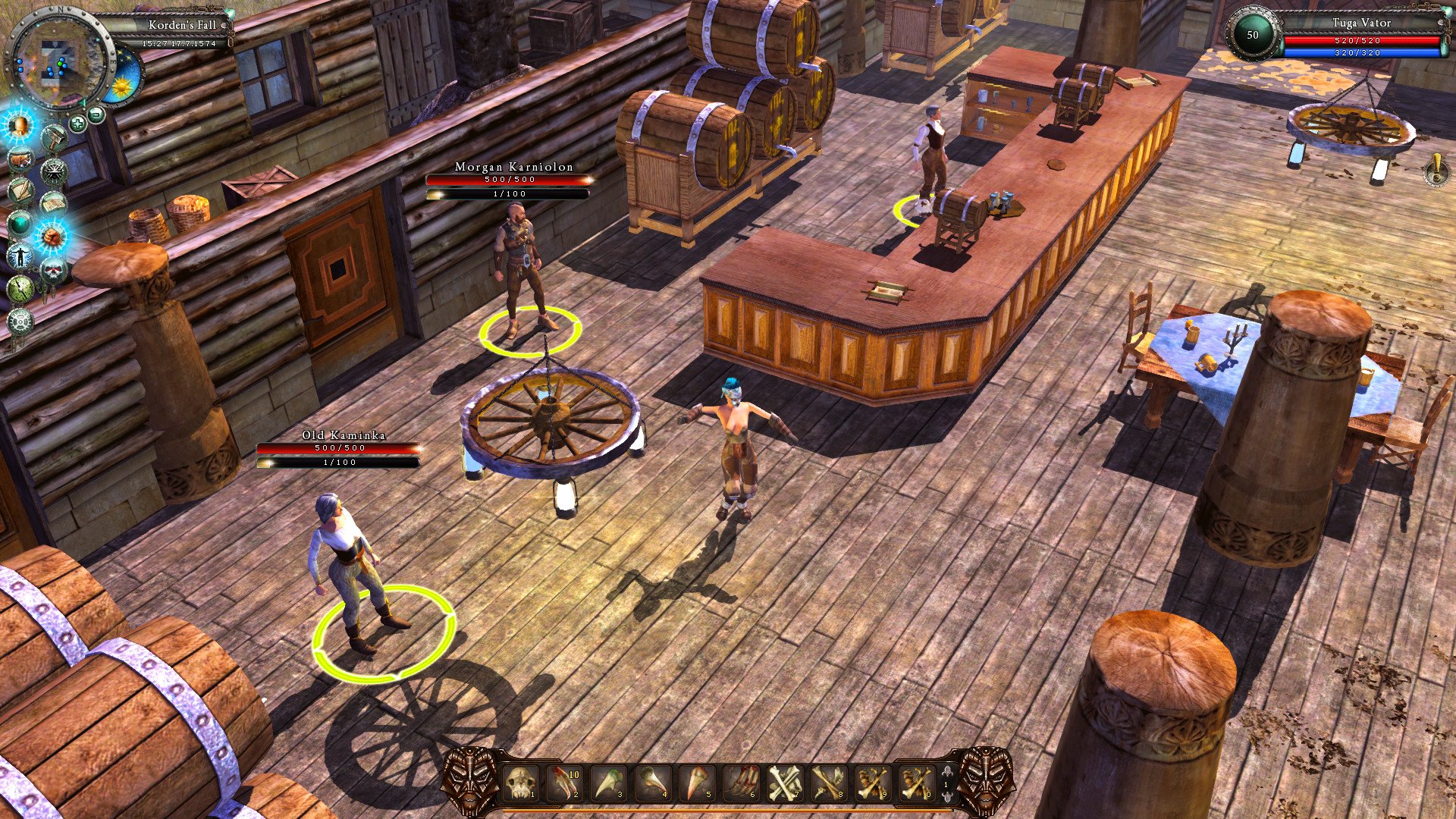 Скриншот из игры Legends of Dawn Reborn - 3