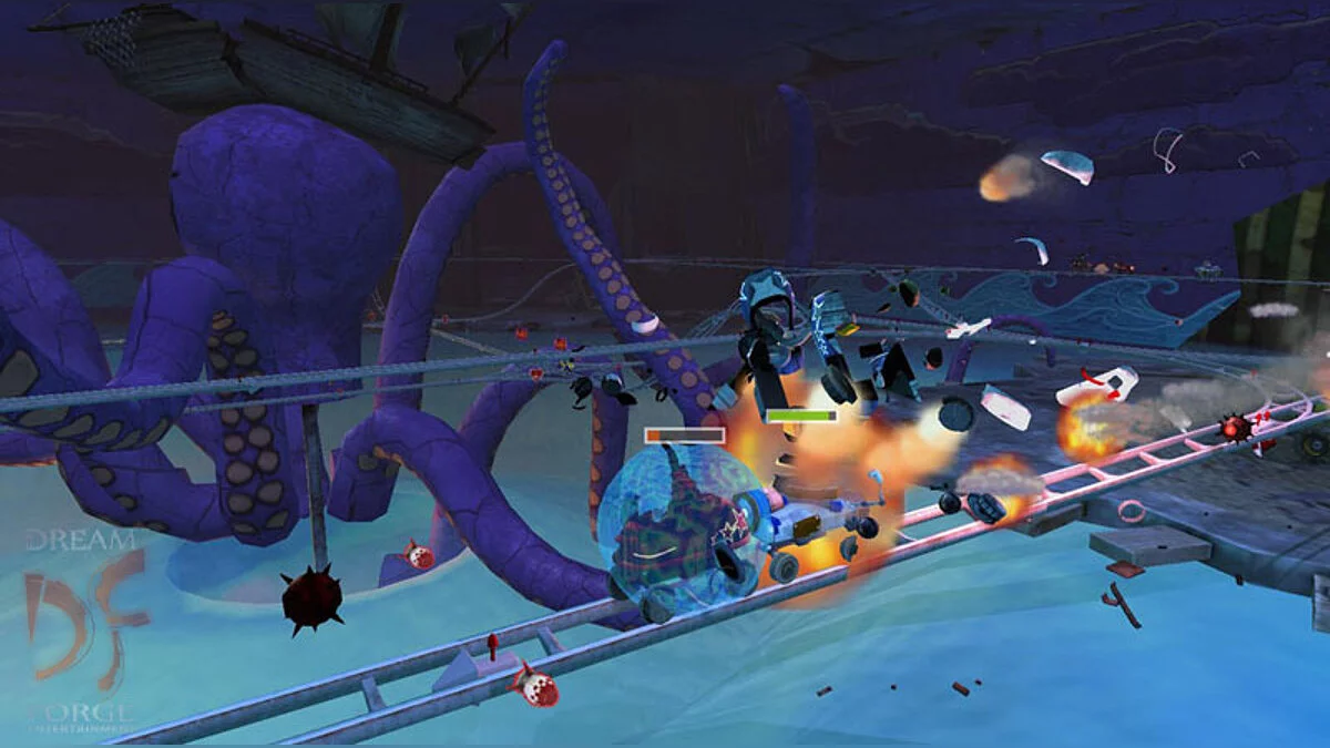 Скриншот из игры Doom Rails - 7