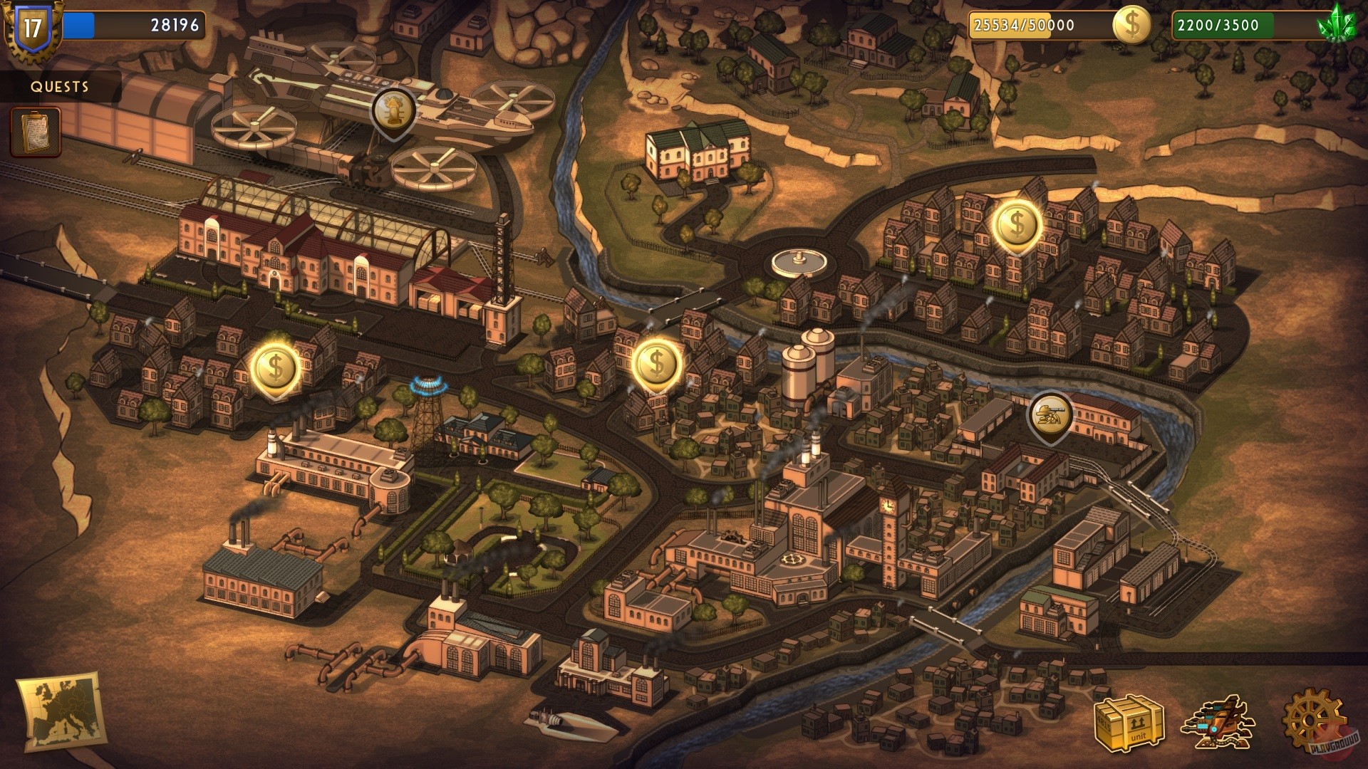 Скриншот из игры Steampunk Tower 2 - 21