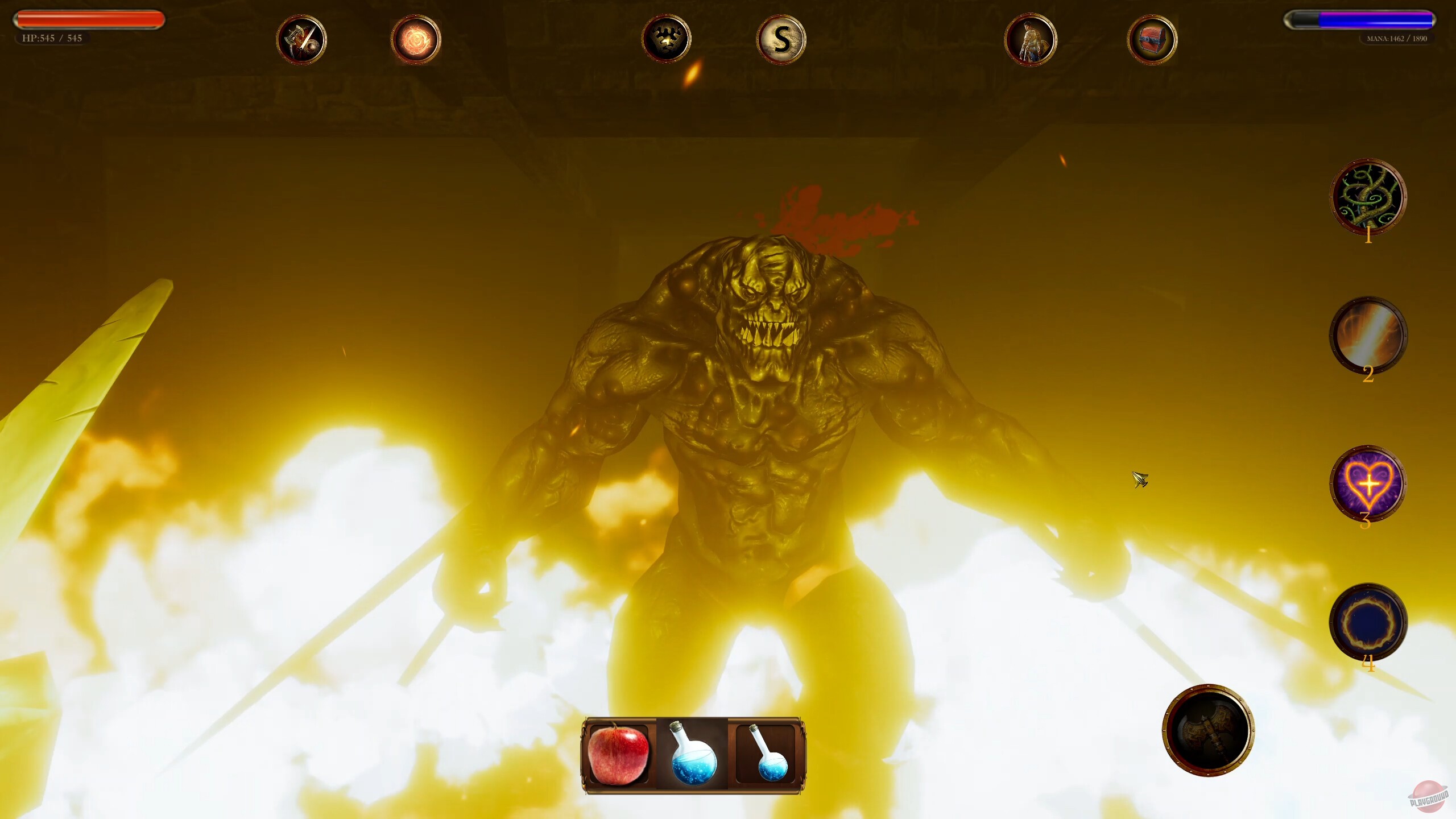 Скриншот из игры Dungeon Legends 2: Tale of Light and Shadow - 3