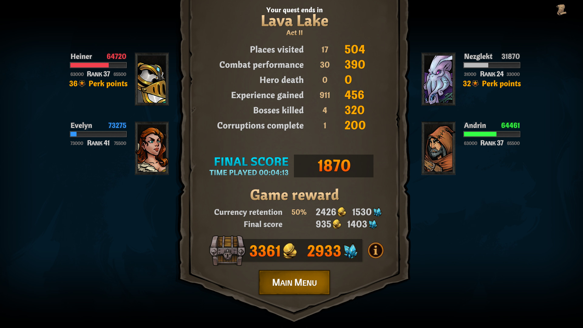 Скриншот из игры Across the Obelisk - 31