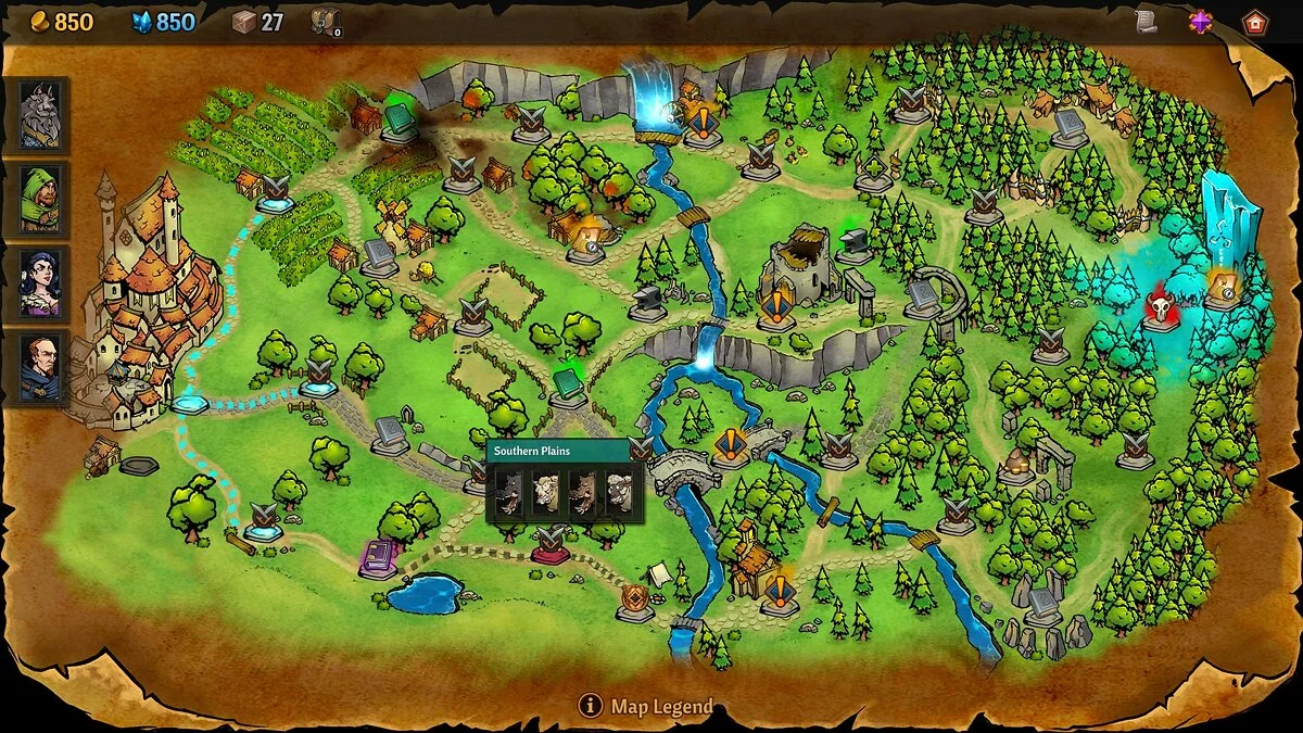 Скриншот из игры Across the Obelisk - 4