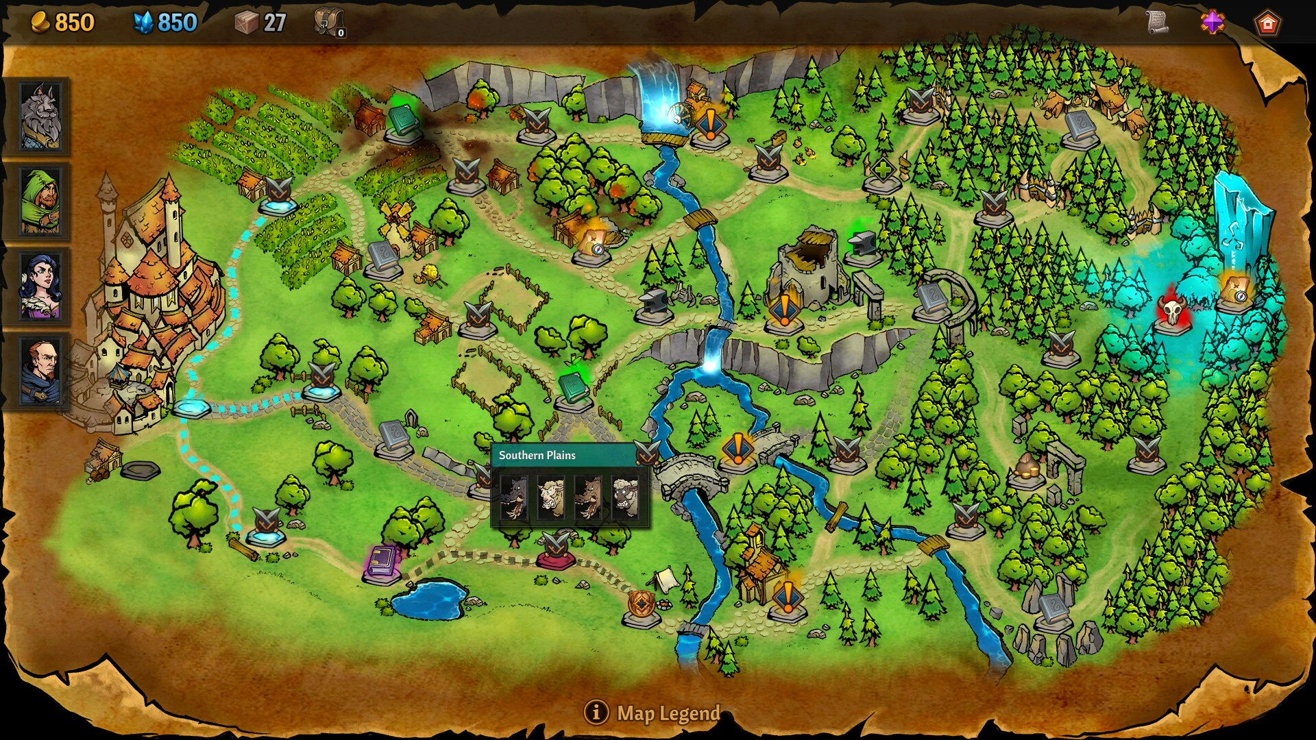 Скриншот из игры Across the Obelisk - 48