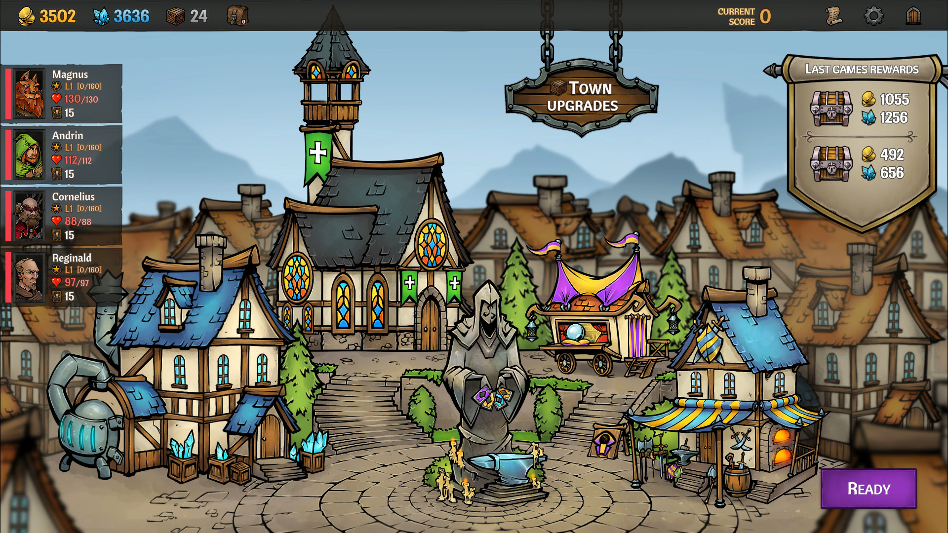 Скриншот из игры Across the Obelisk - 2