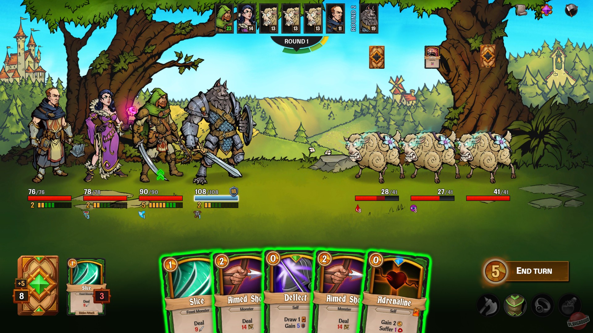 Скриншот из игры Across the Obelisk - 18