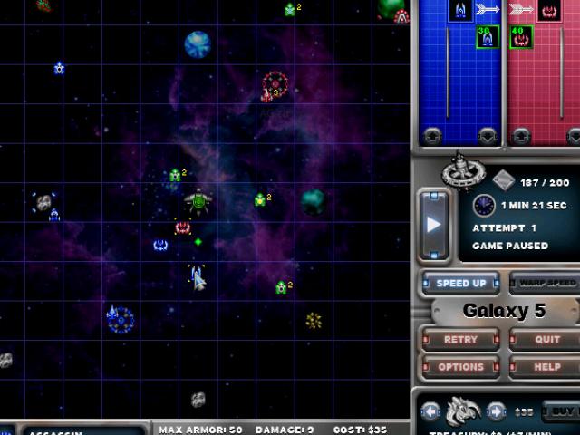 Скриншот из игры Space War Commander - 2