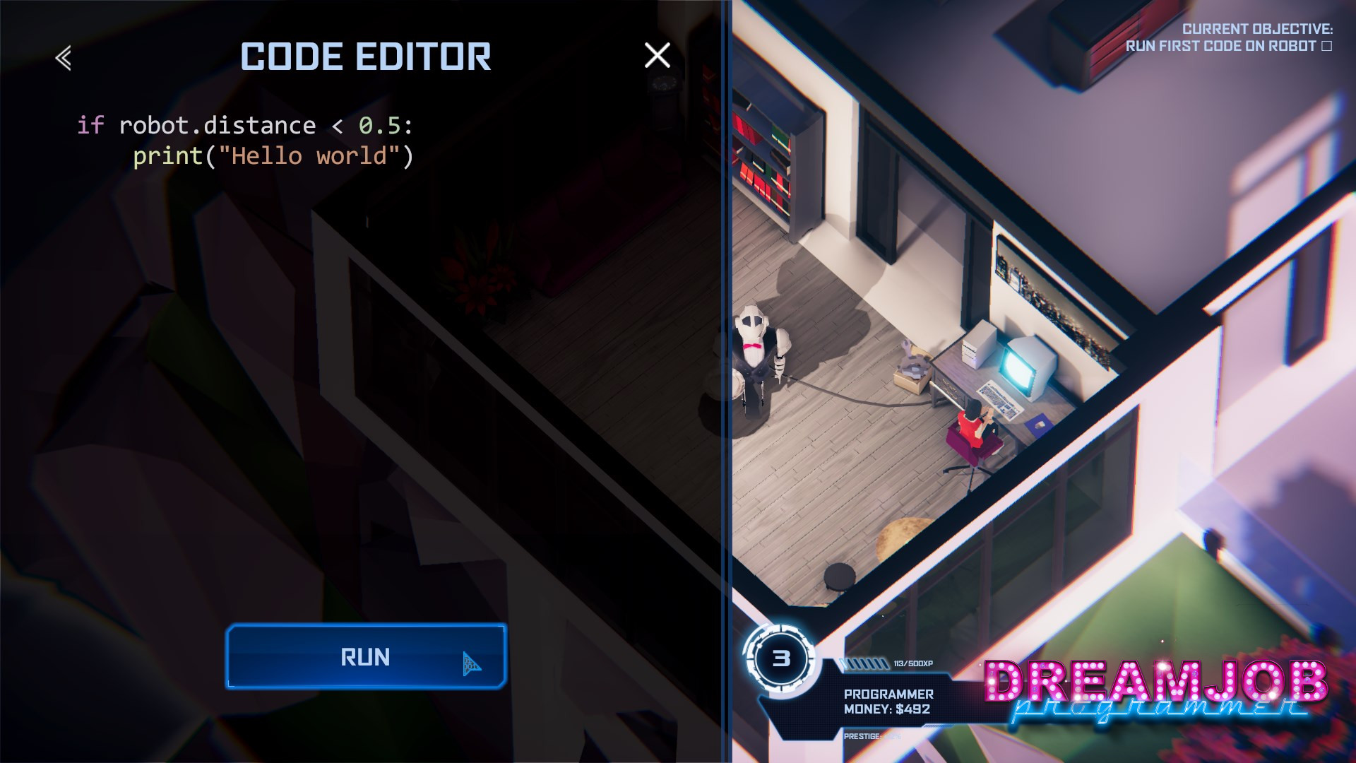 Скриншот из игры Dreamjob: Programmer - 3