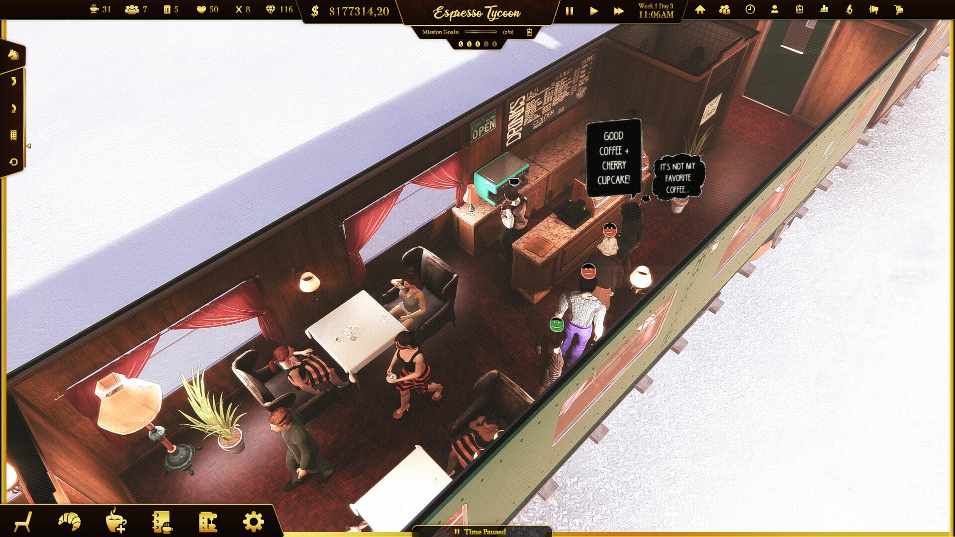 Скриншот из игры Espresso Tycoon - 124