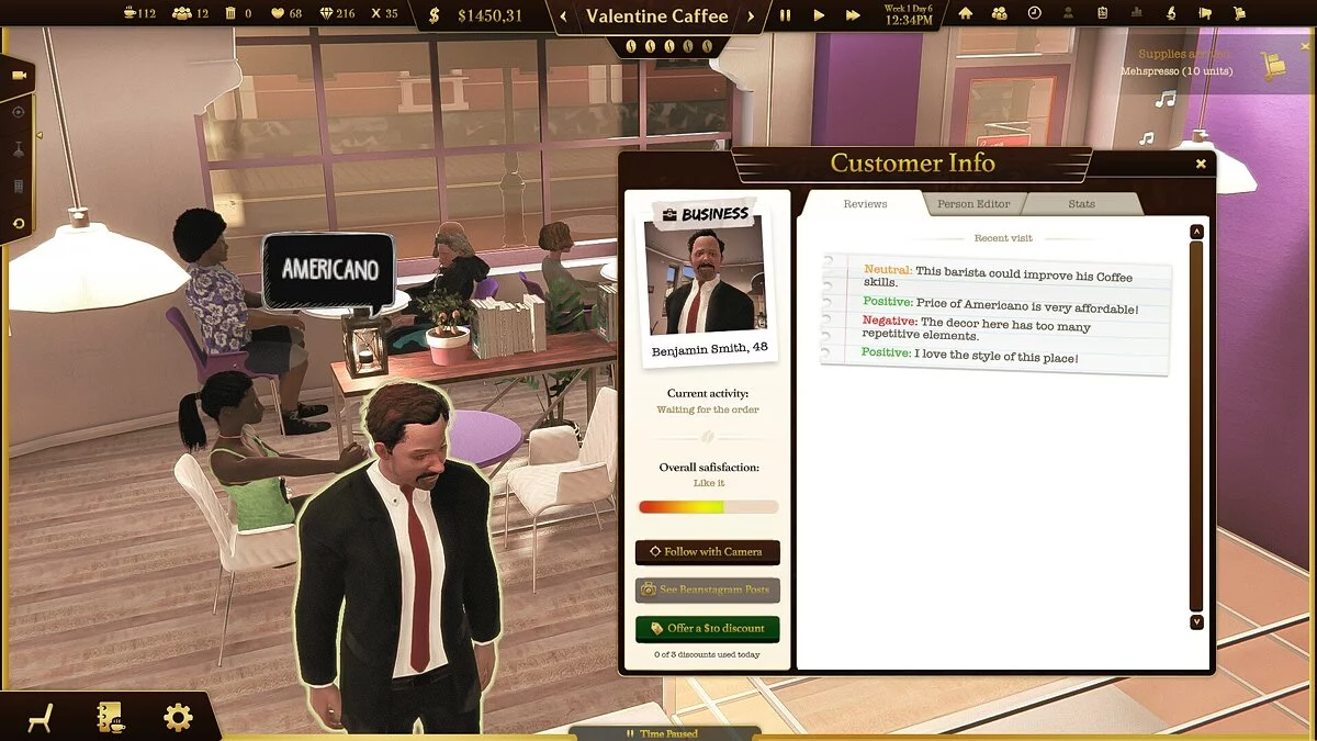 Скриншот из игры Espresso Tycoon - 23