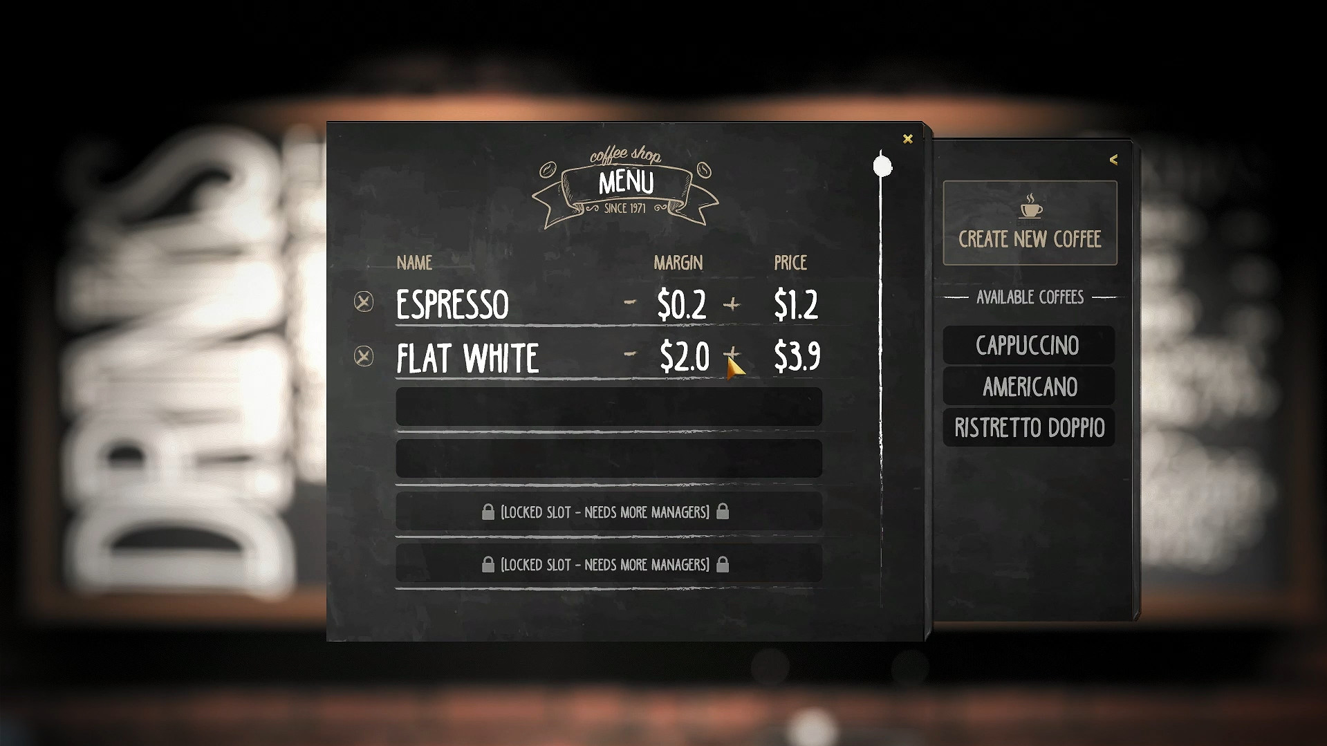Скриншот из игры Espresso Tycoon - 41