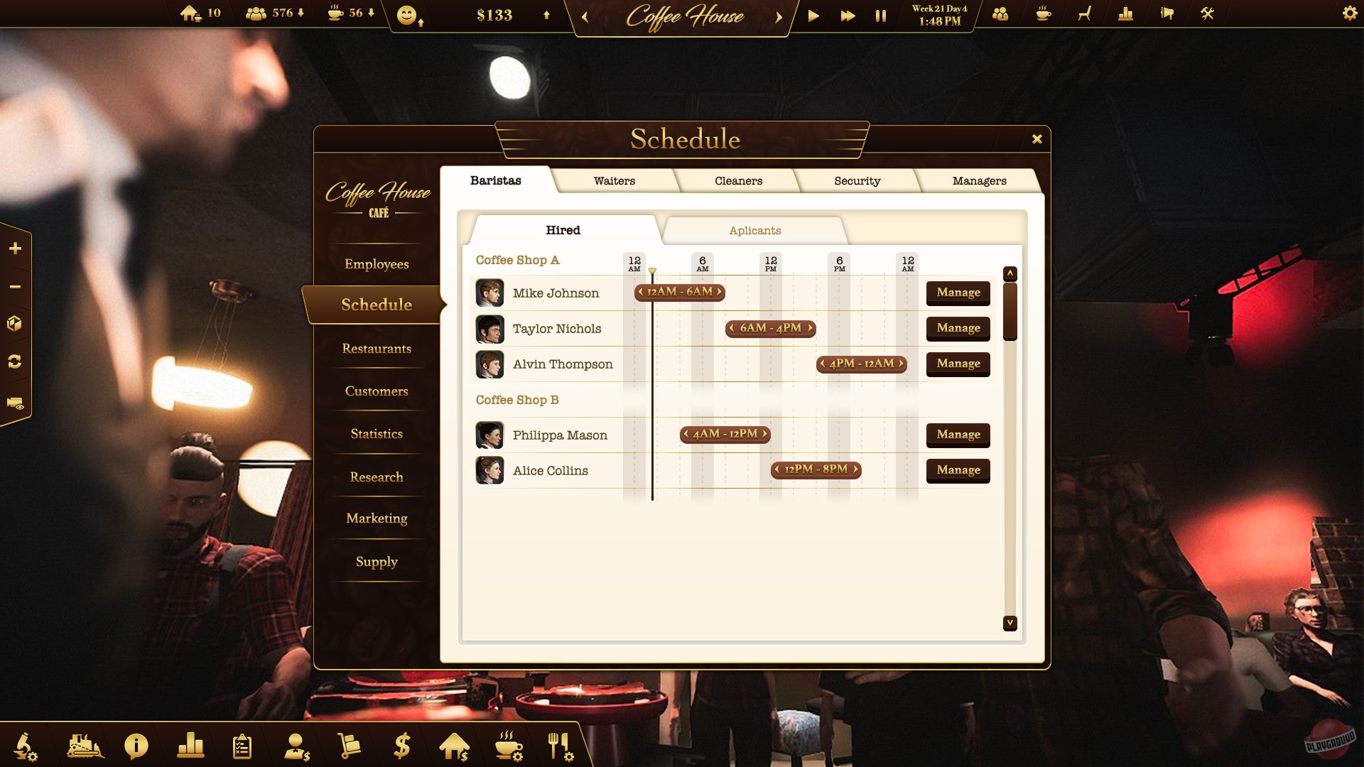 Скриншот из игры Espresso Tycoon - 54