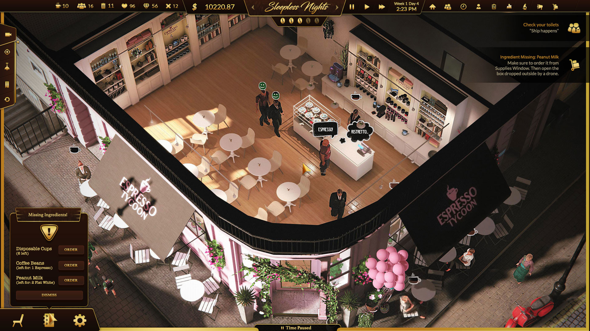 Скриншот из игры Espresso Tycoon - 62