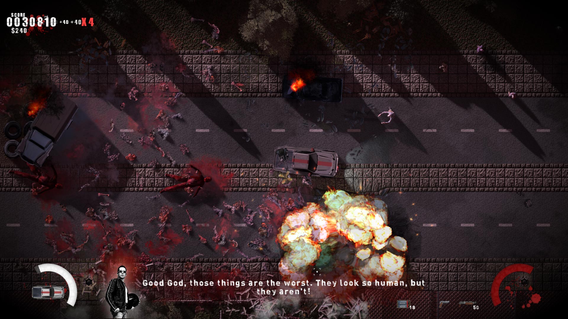 Скриншот из игры Splatter: Just Harder Times - 1