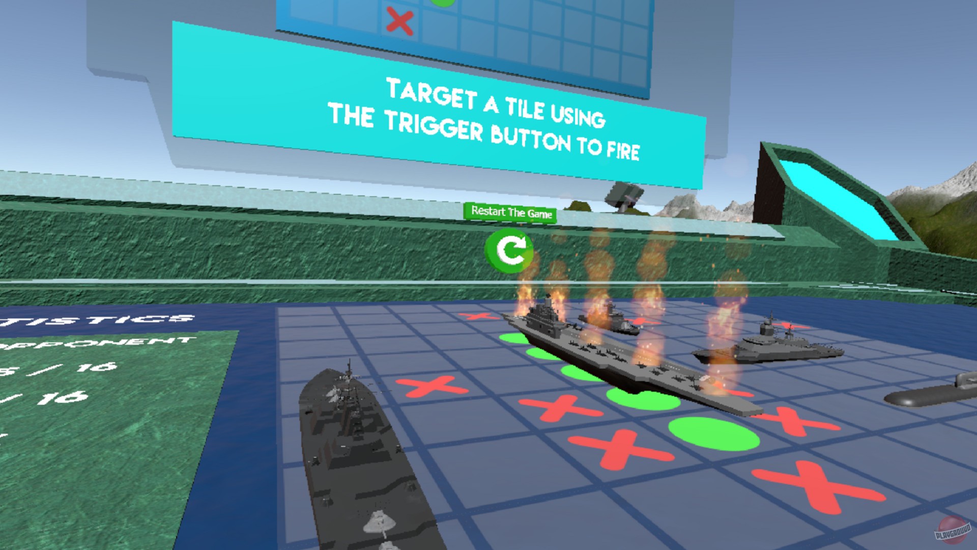 Скриншот из игры Clash of Vessels VR - 5