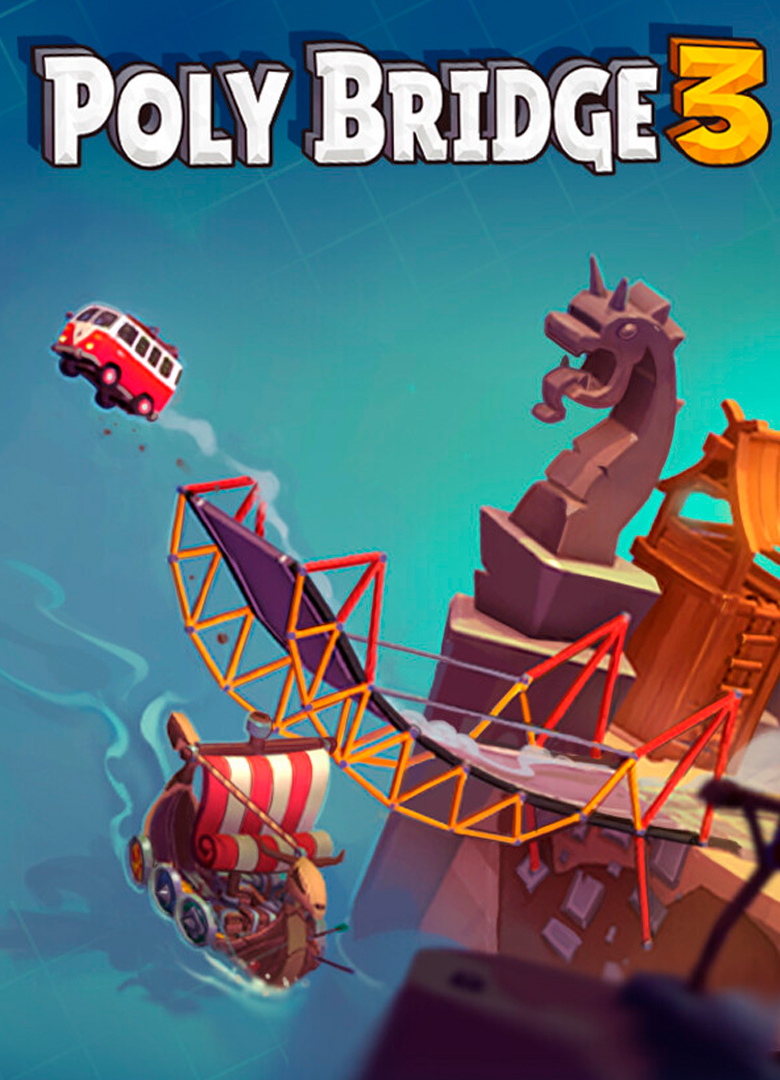 Обложка игры Poly Bridge 3