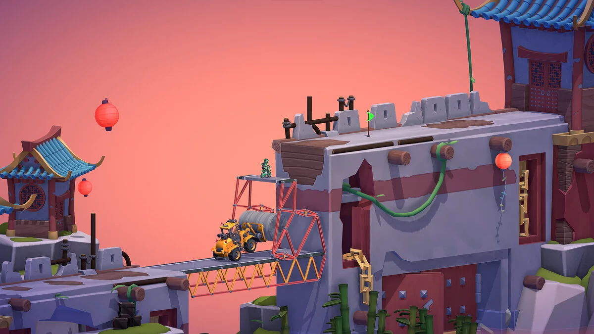 Скриншот из игры Poly Bridge 3 - 11