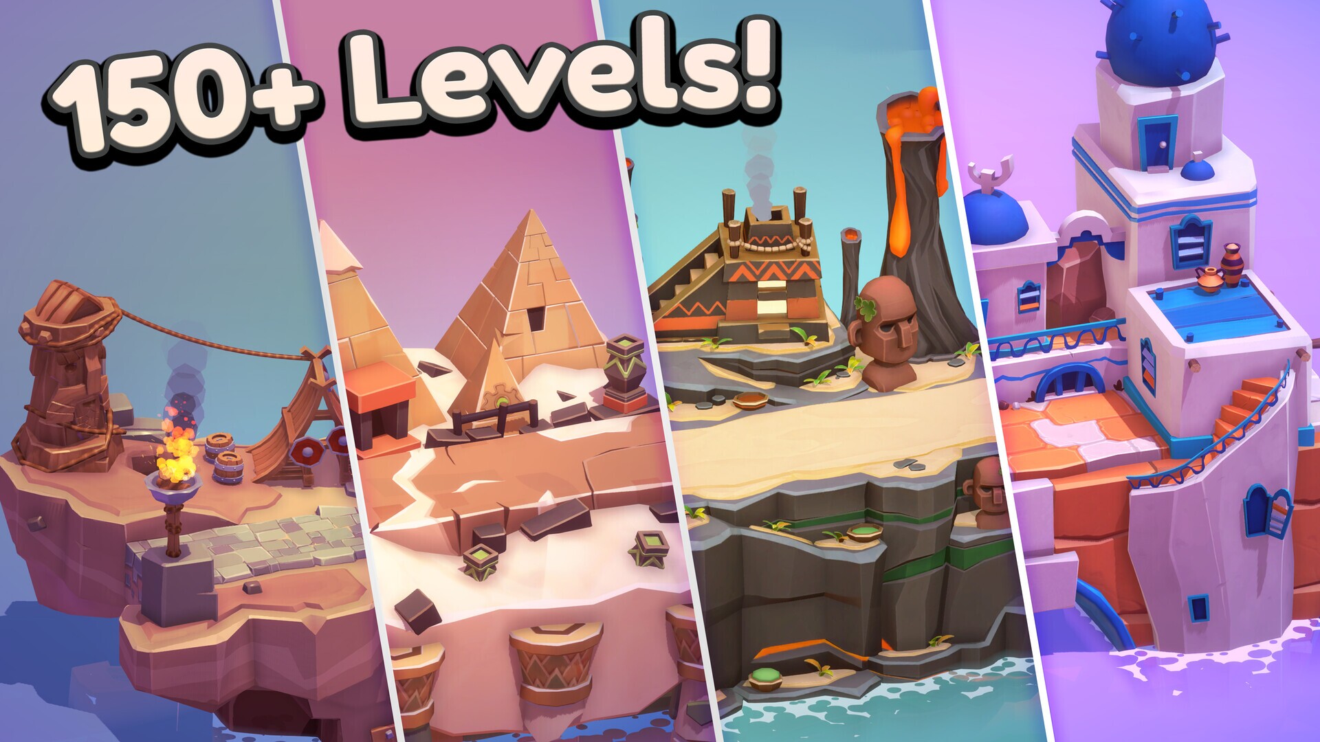 Скриншот из игры Poly Bridge 3 - 6