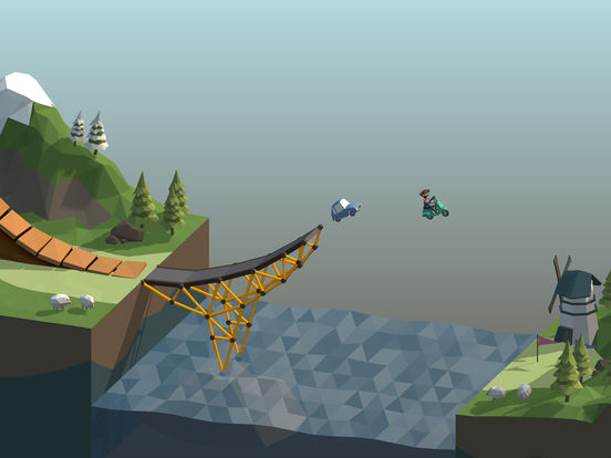 Скриншот из игры Poly Bridge - 33