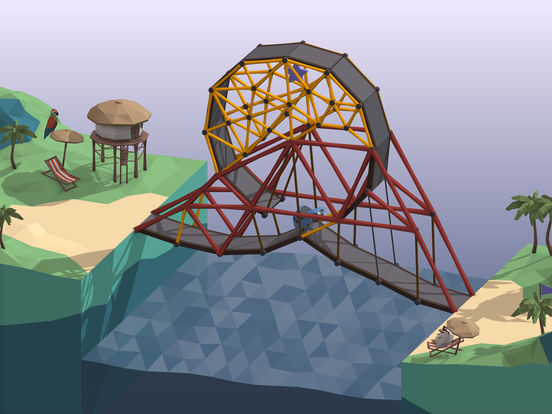 Скриншот из игры Poly Bridge - 30