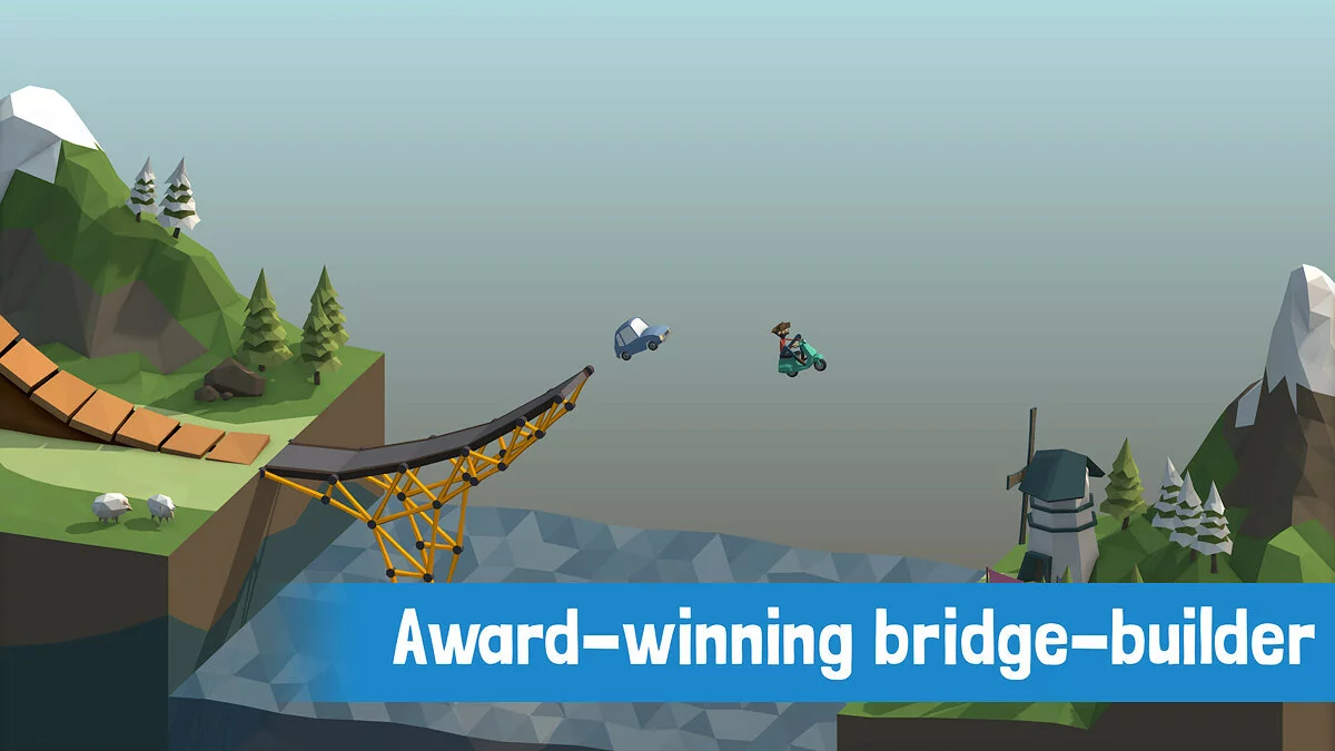 Скриншот из игры Poly Bridge - 26