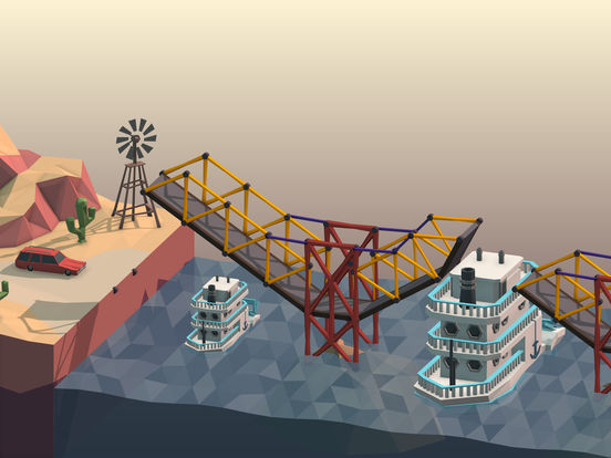 Скриншот из игры Poly Bridge - 20
