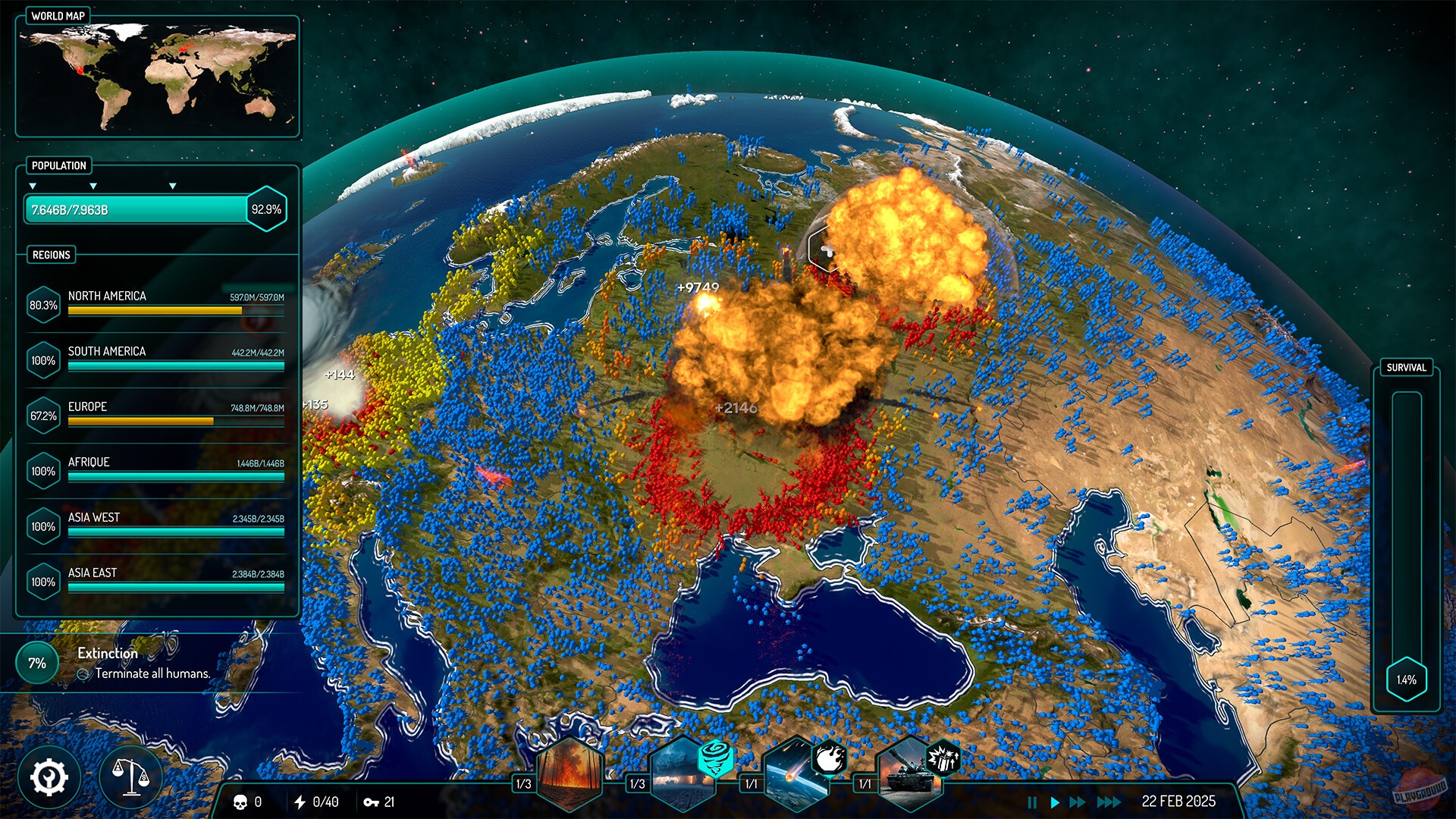 Скриншот из игры Extinction Day - 8