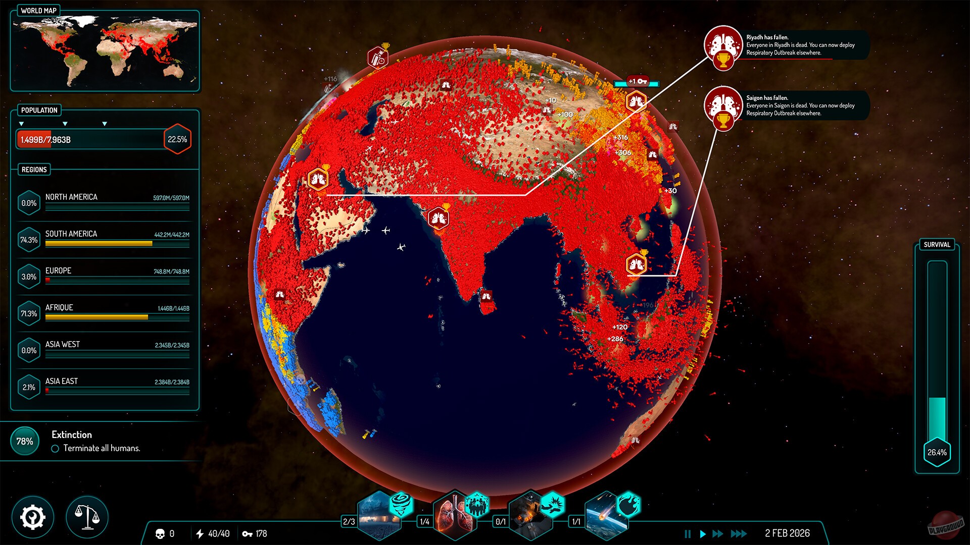 Скриншот из игры Extinction Day - 1