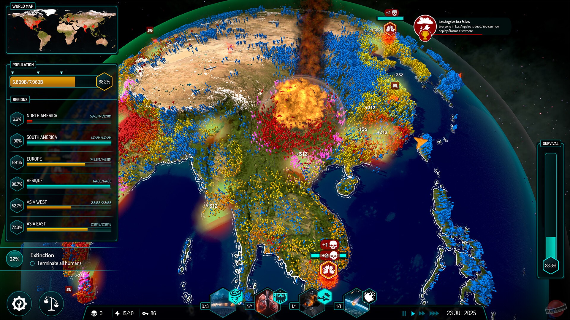 Скриншот из игры Extinction Day - 5