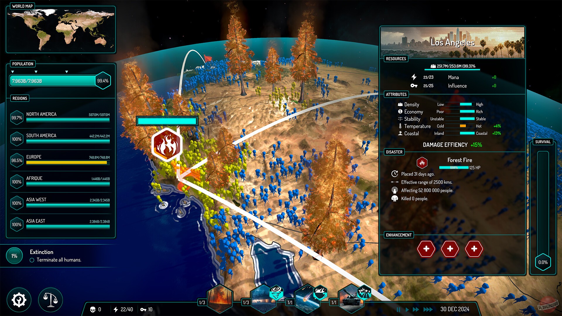 Скриншот из игры Extinction Day - 9