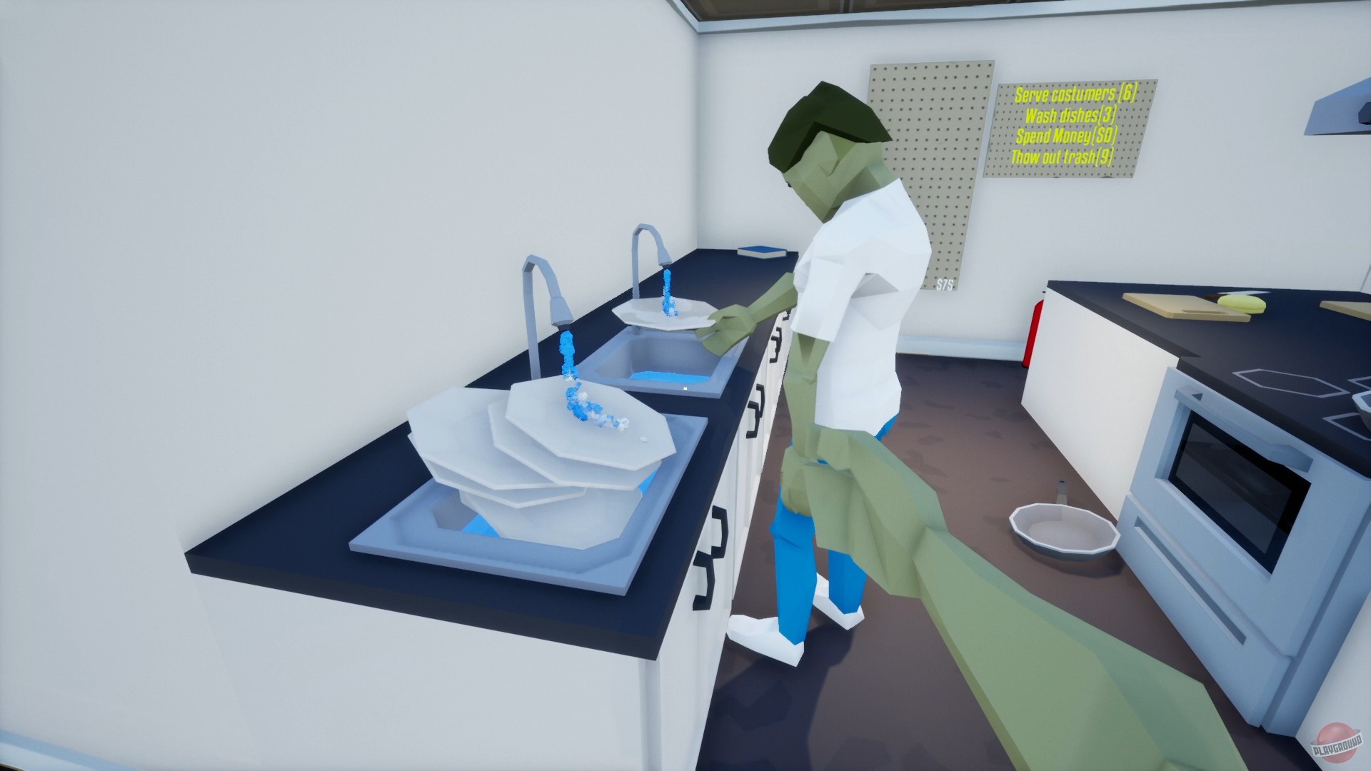 Скриншот из игры One-armed cook - 44