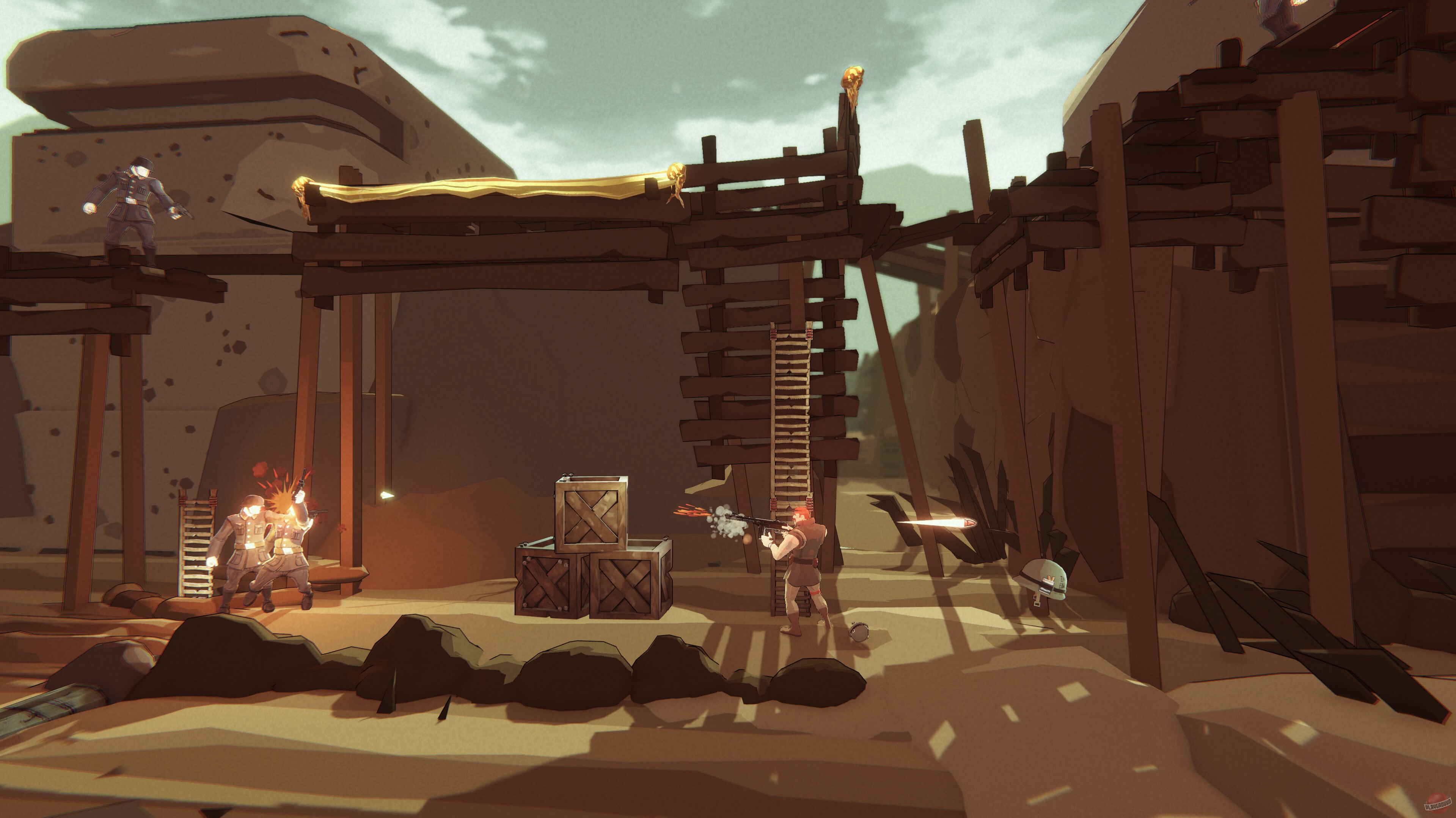 Скриншот из игры Army Moves Overdrive - 1