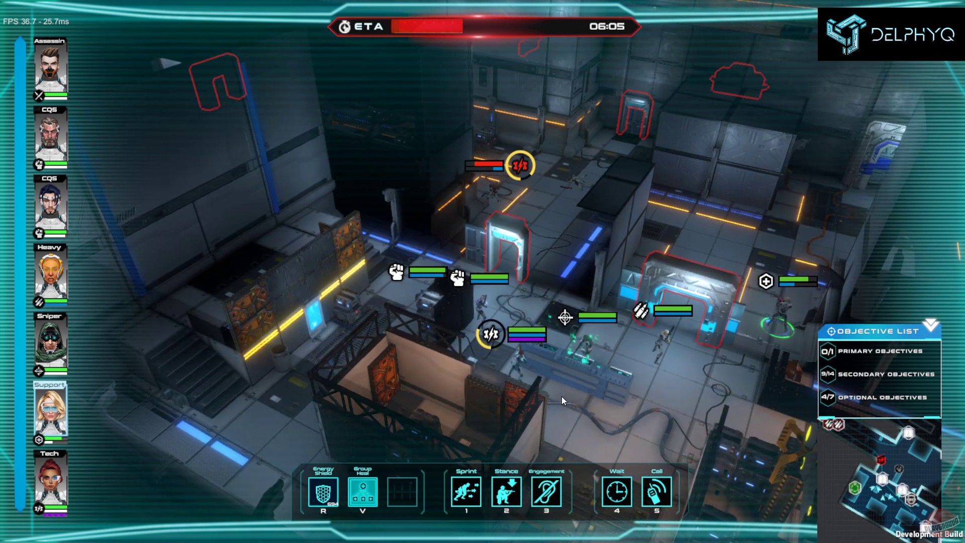 Скриншот из игры Delphyq - 1