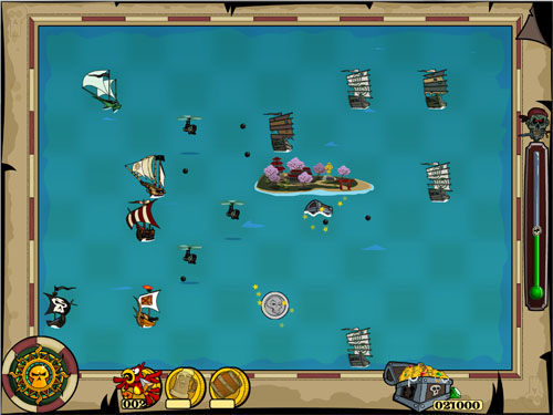 Скриншот из игры Zombie Pirates - 6