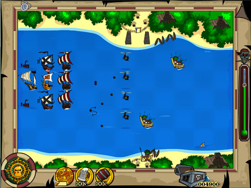 Скриншот из игры Zombie Pirates - 29