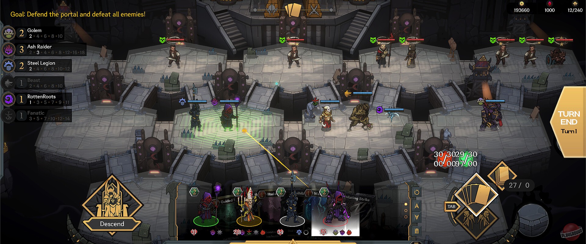 Скриншот из игры Vambrace: Dungeon Monarch - 18