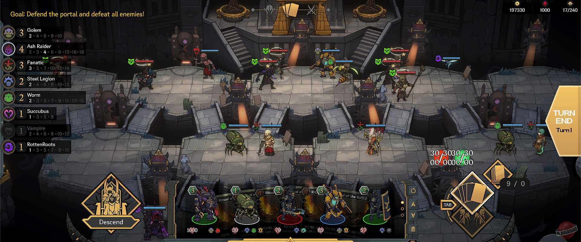 Скриншот из игры Vambrace: Dungeon Monarch - 9