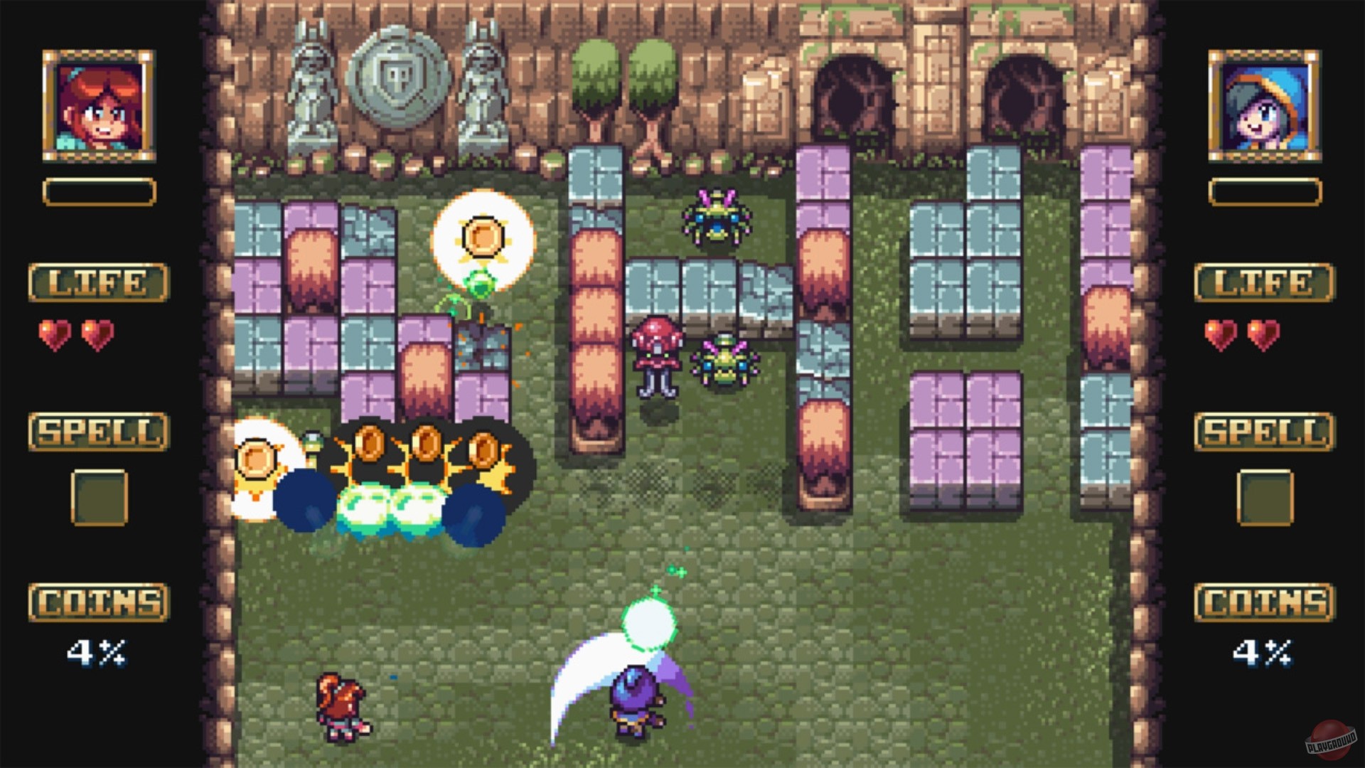 Скриншот из игры Strikey Sisters - 16