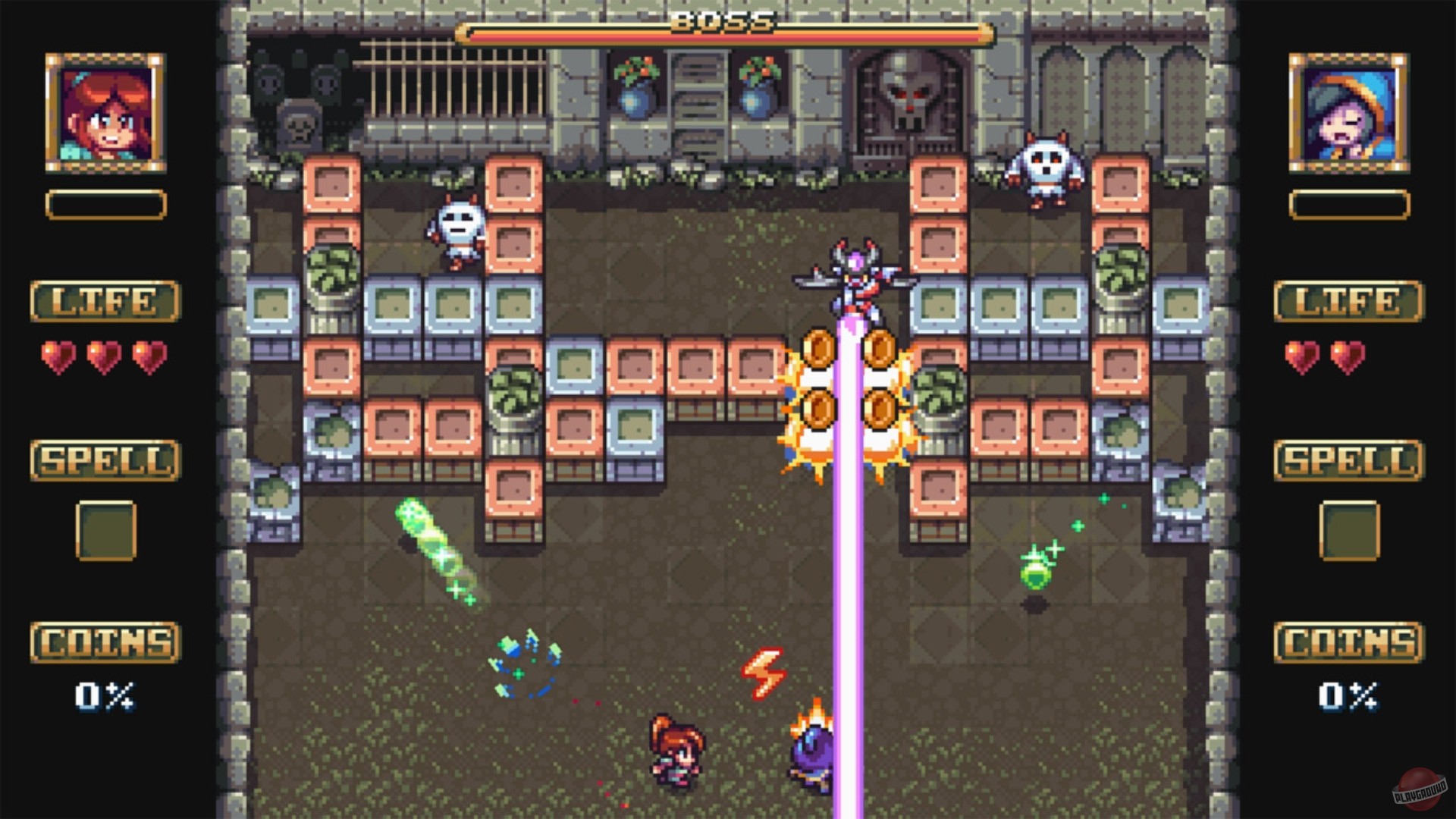 Скриншот из игры Strikey Sisters - 5